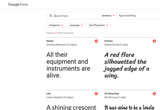 Google-fonts-Design-Resources Rezourze.com