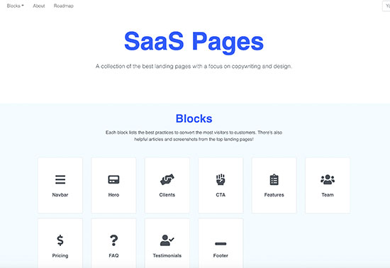 SaaS-Pages-design-inspiration Rezourze.com