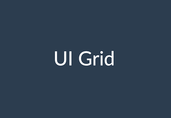Angular-UI-Grid-Framework
