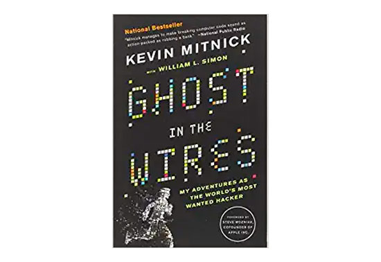 Ghost in the Wires, books for hacking, books on hacking, hacking book