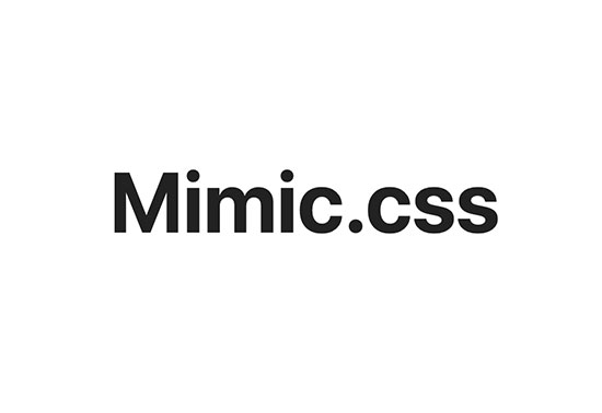 Mimic.css Animation Libraries