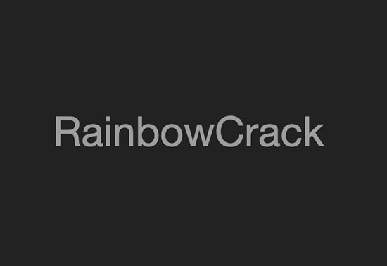 RainbowCrack - Crack Hashes with Rainbow Tables