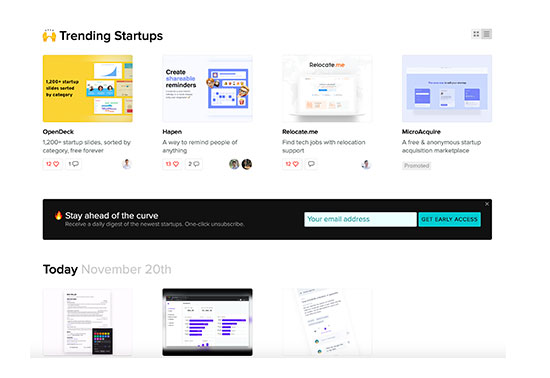 BetaList, Discover and get early access to tomorrow's startups