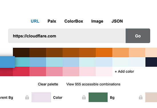 Cloudflare Design Color, Cloudflare Design