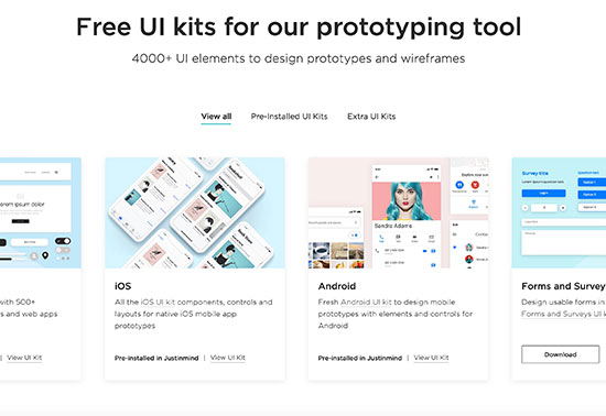 Free UI kits, UI Kits iOS, Web UI Kits