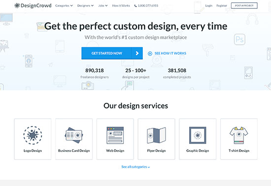 DesignCrowd, Freelance Logo Design, Web Design
