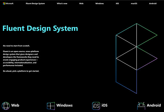 Fluent Design System By Microsoft Design
