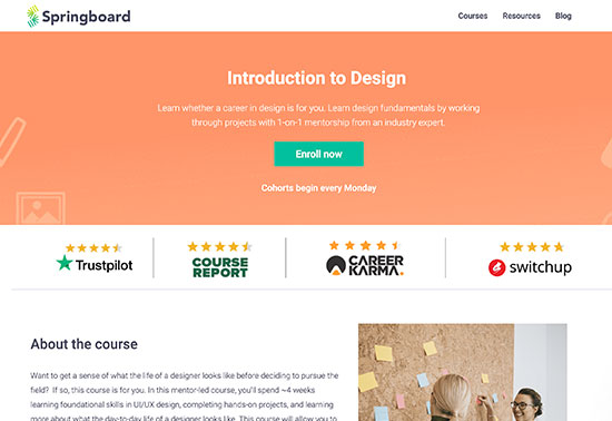 Introduction to Design, Springboard