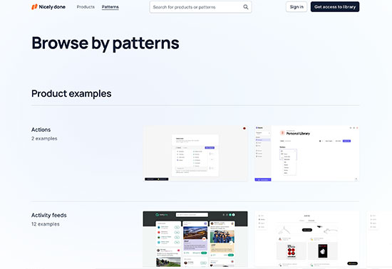 UX/UI patterns & user flows inspiration, Nicely done